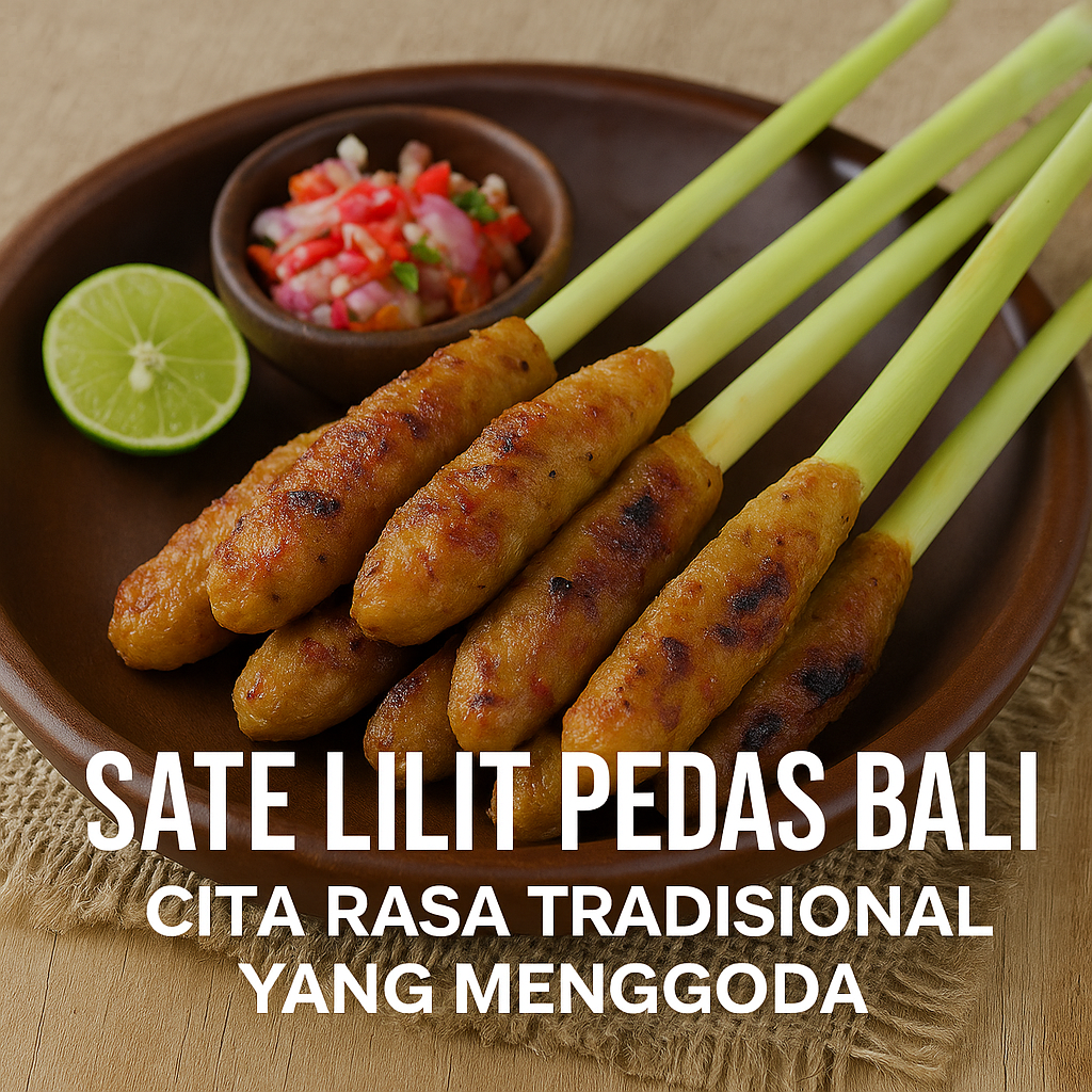 Sate Lilit Pedas Bali – Cita Rasa Tradisional yang Menggodav